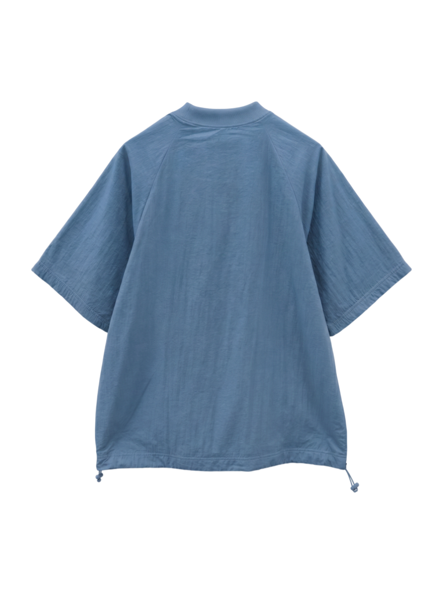 NB Grey ウーブン Tシャツ