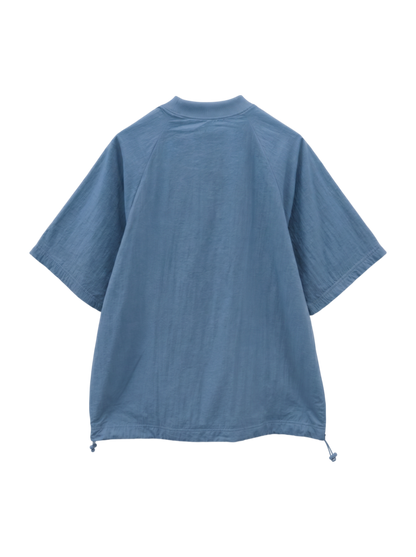 NB Grey ウーブン Tシャツ