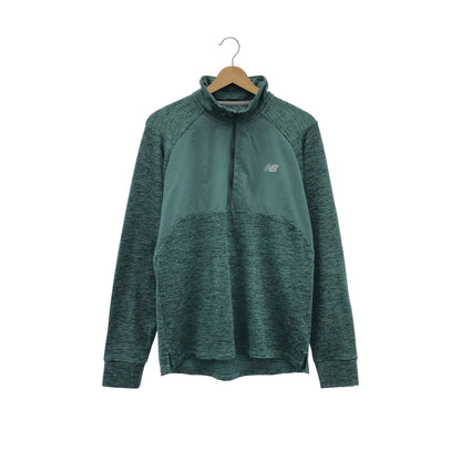 Heat Grid クオータージップトップ