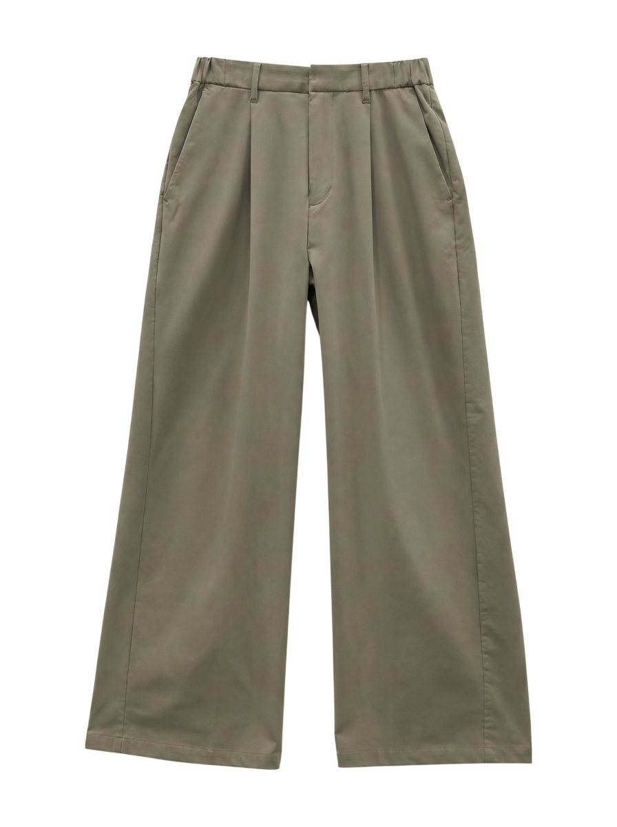 MET24 Tuck Wide Pants