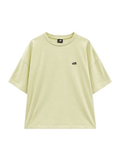 シューパッチボックスシルエットTシャツ