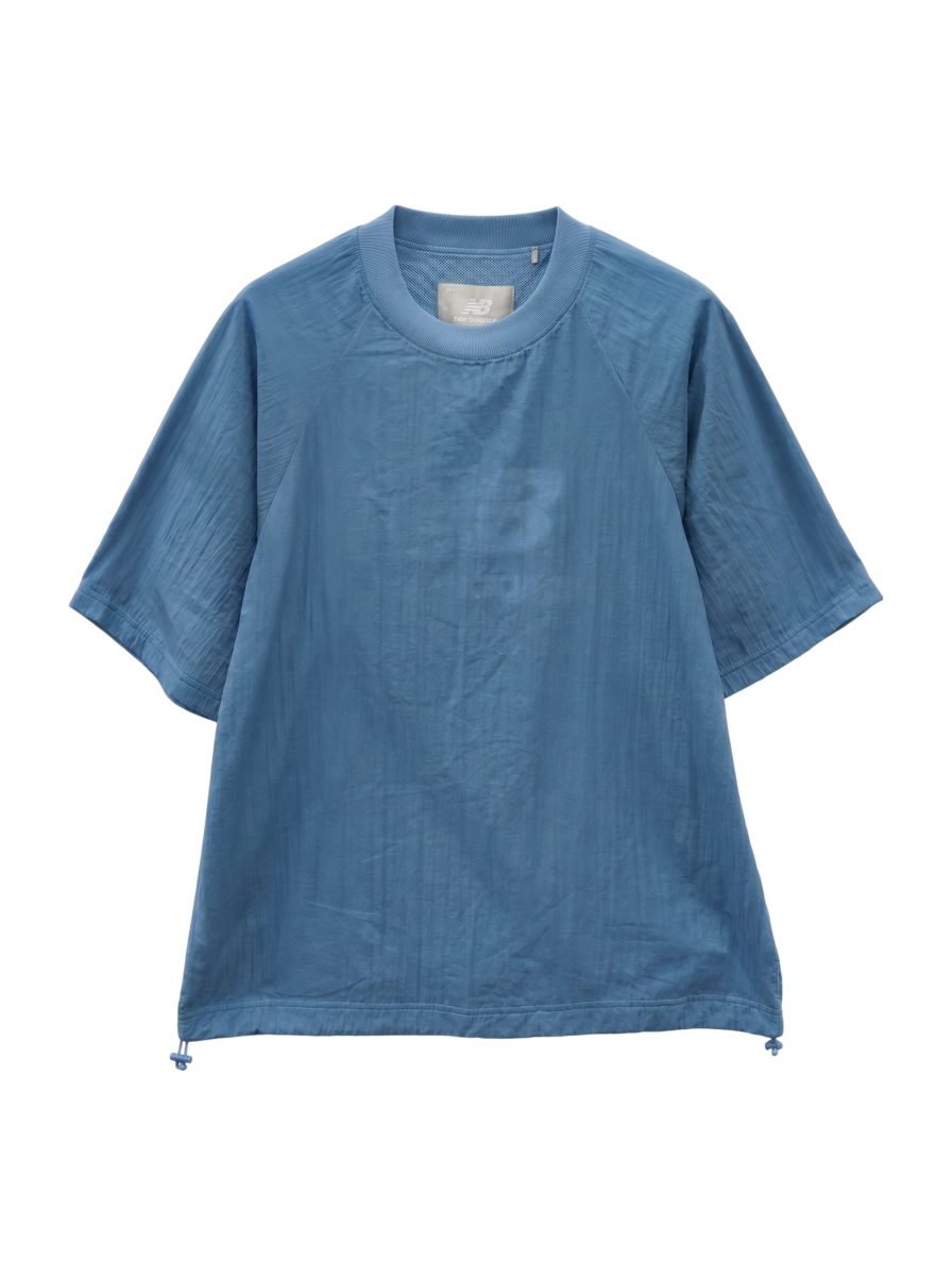 NB Grey ウーブン Tシャツ