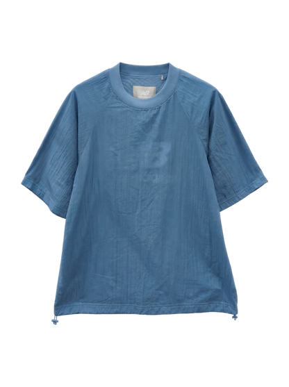 NB Grey ウーブン Tシャツ
