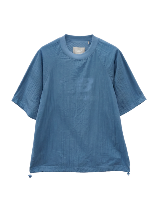 NB Grey ウーブン Tシャツ