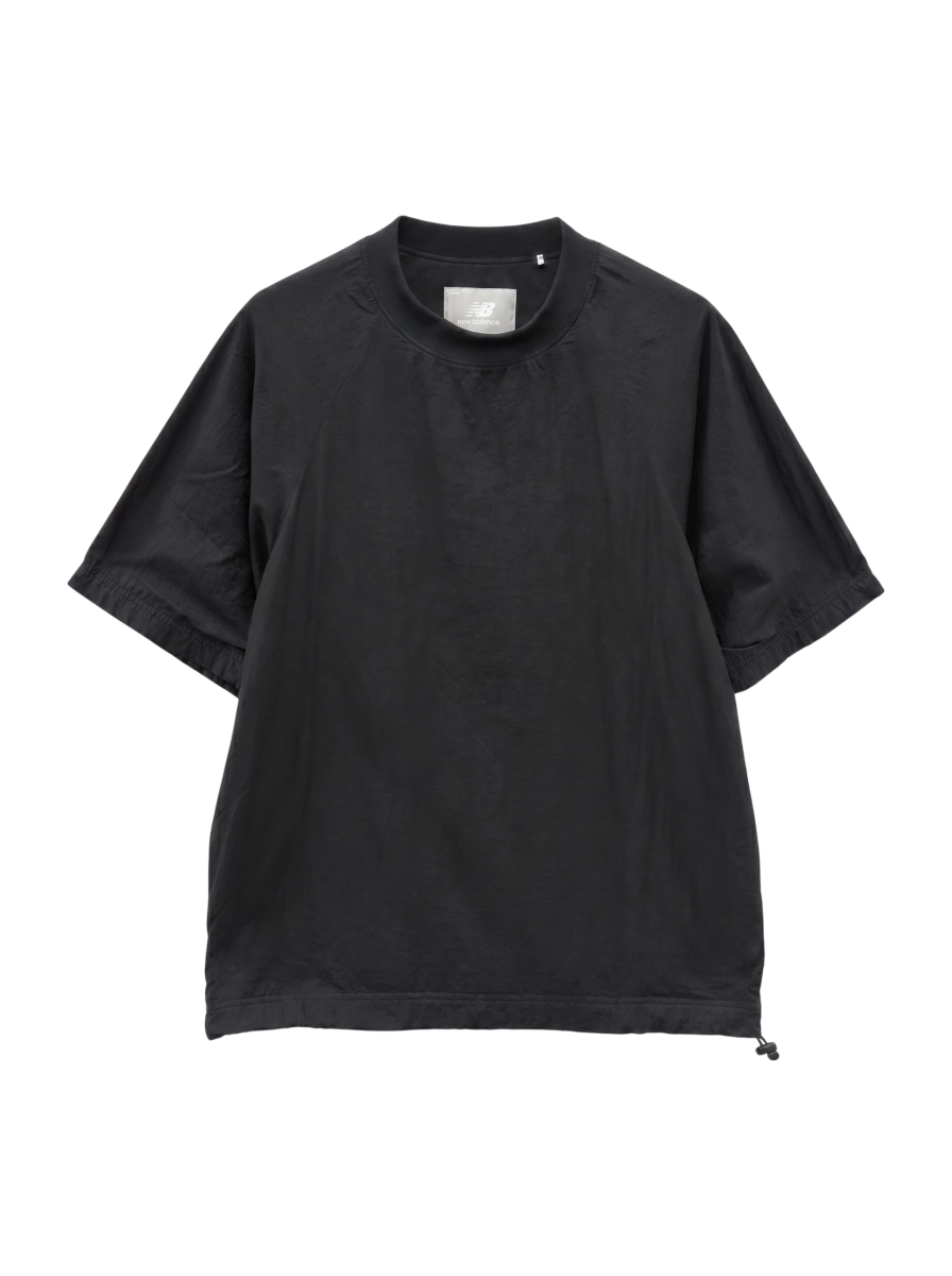 NB Grey ウーブン Tシャツ