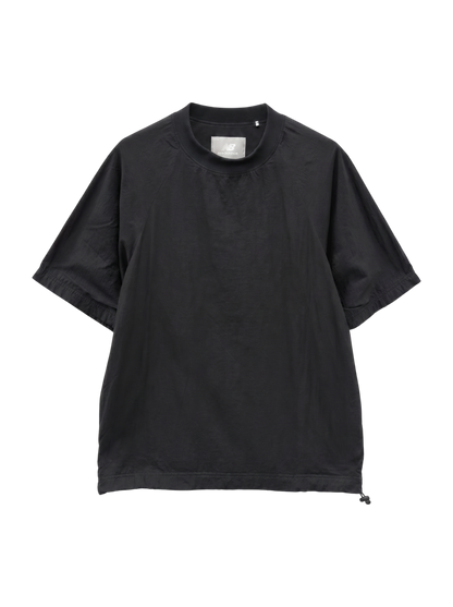 NB Grey ウーブン Tシャツ