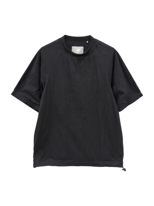 NB Grey ウーブン Tシャツ