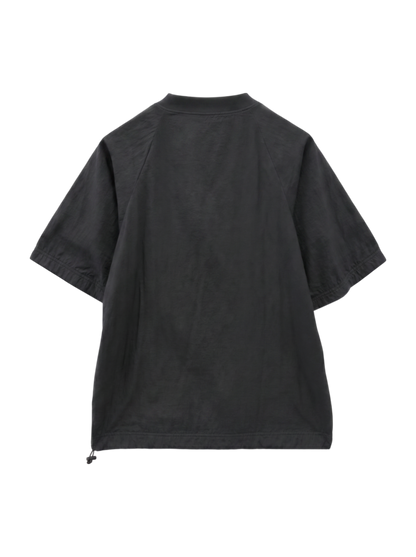 NB Grey ウーブン Tシャツ