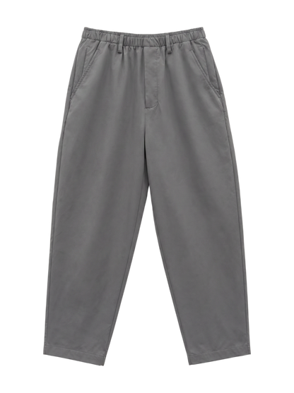 NB GREY テーパードパンツ