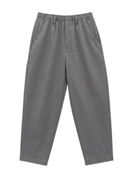 NB GREY テーパードパンツ
