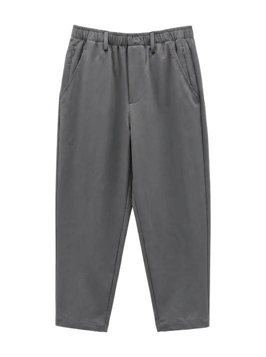 NB GREY テーパードパンツ