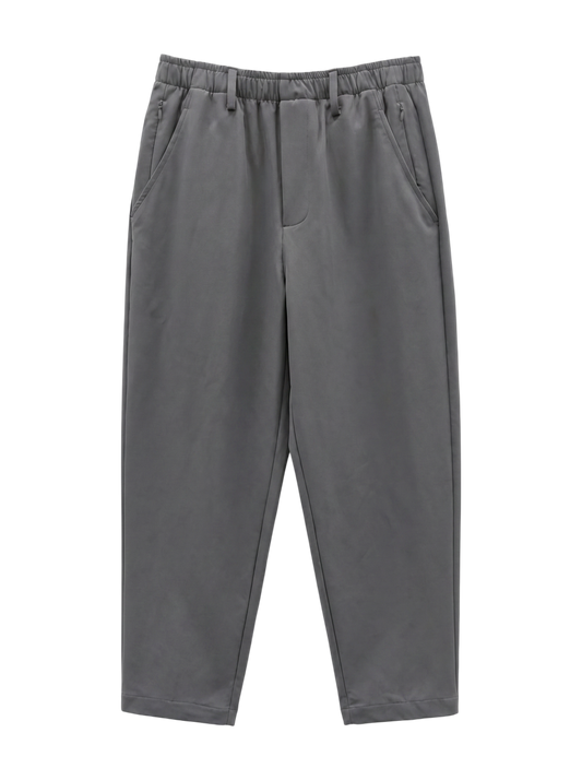NB GREY テーパードパンツ