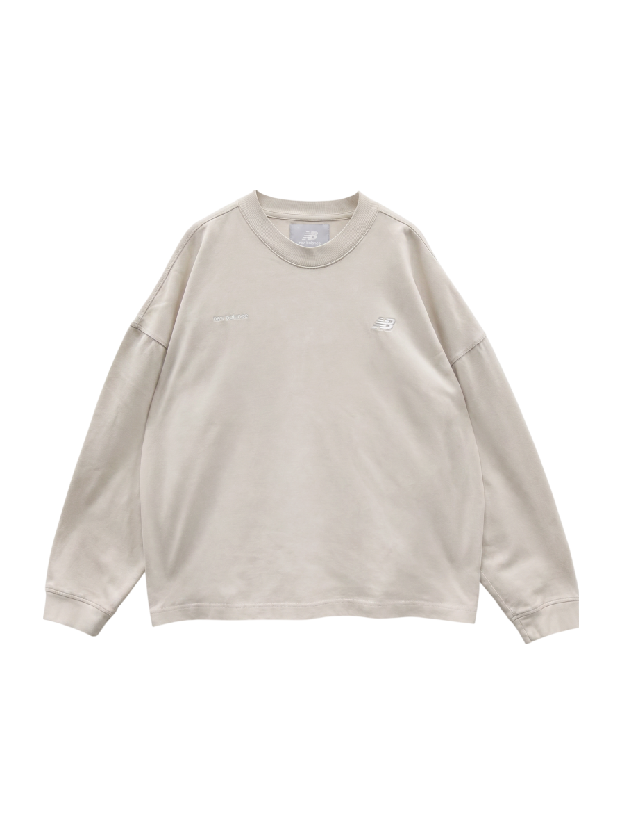 NB GREY ロングスリーブ