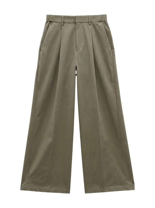 MET24 Tuck Wide Pants
