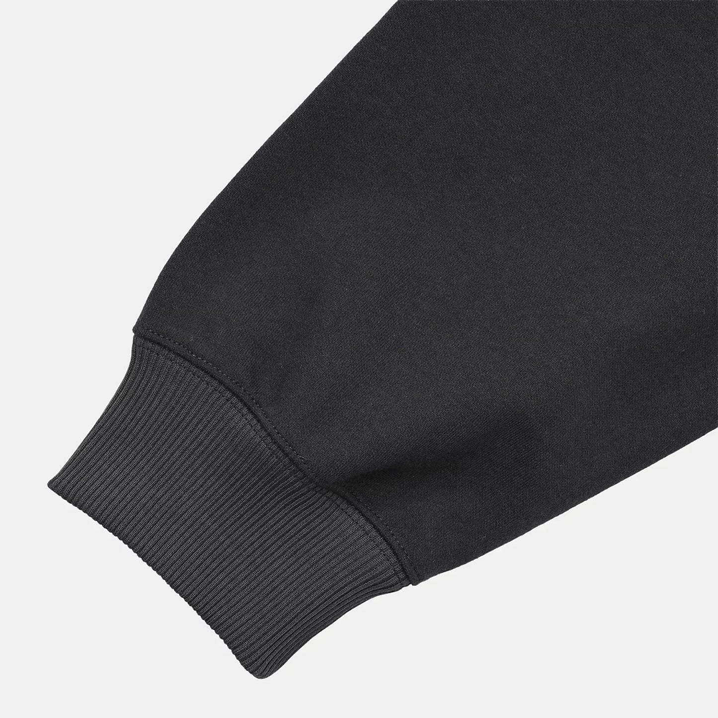 NB刺繍ダブルフェイスハーフジップ