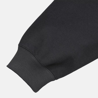 NB刺繍ダブルフェイスハーフジップ