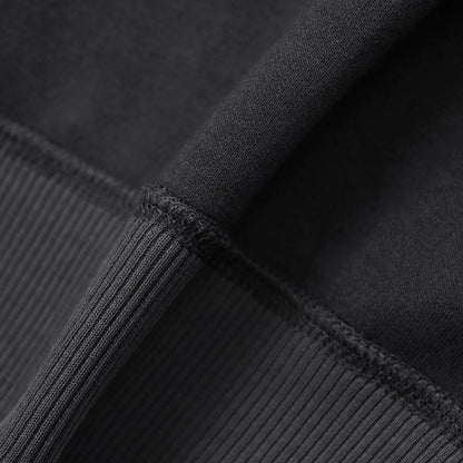 NB刺繍ダブルフェイスハーフジップ