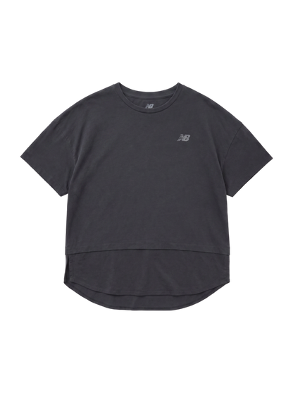 Seasonal Drapy オーバーサイズドショートスリーブTシャツ