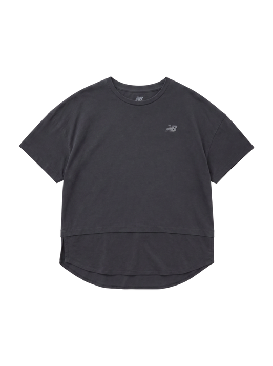 Seasonal Drapy オーバーサイズドショートスリーブTシャツ