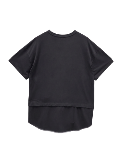 Seasonal Drapy オーバーサイズドショートスリーブTシャツ