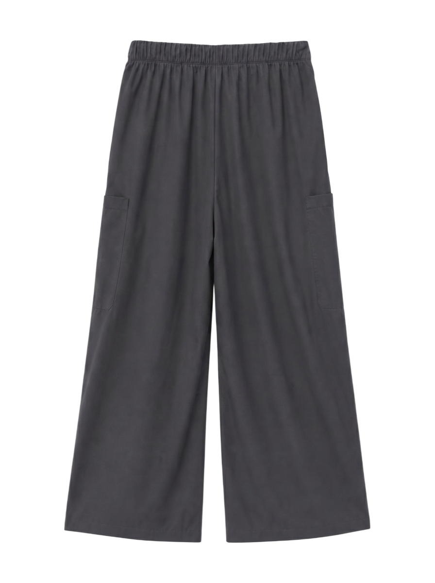 NB GREY ワイドパンツ