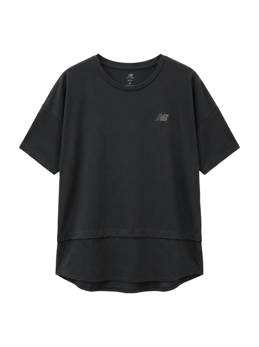 Seasonal Drapy オーバーサイズドショートスリーブTシャツ