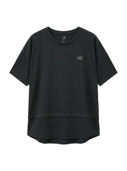 Seasonal Drapy オーバーサイズドショートスリーブTシャツ
