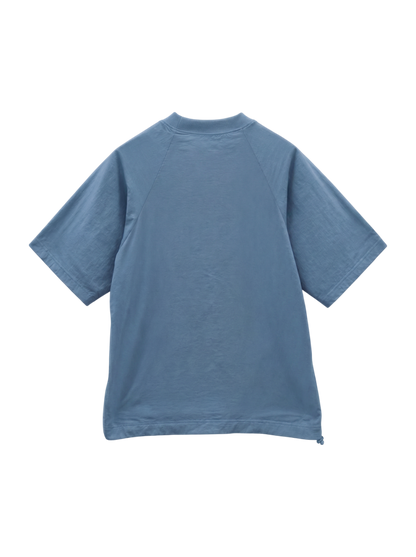 NB Grey ウーブン Tシャツ