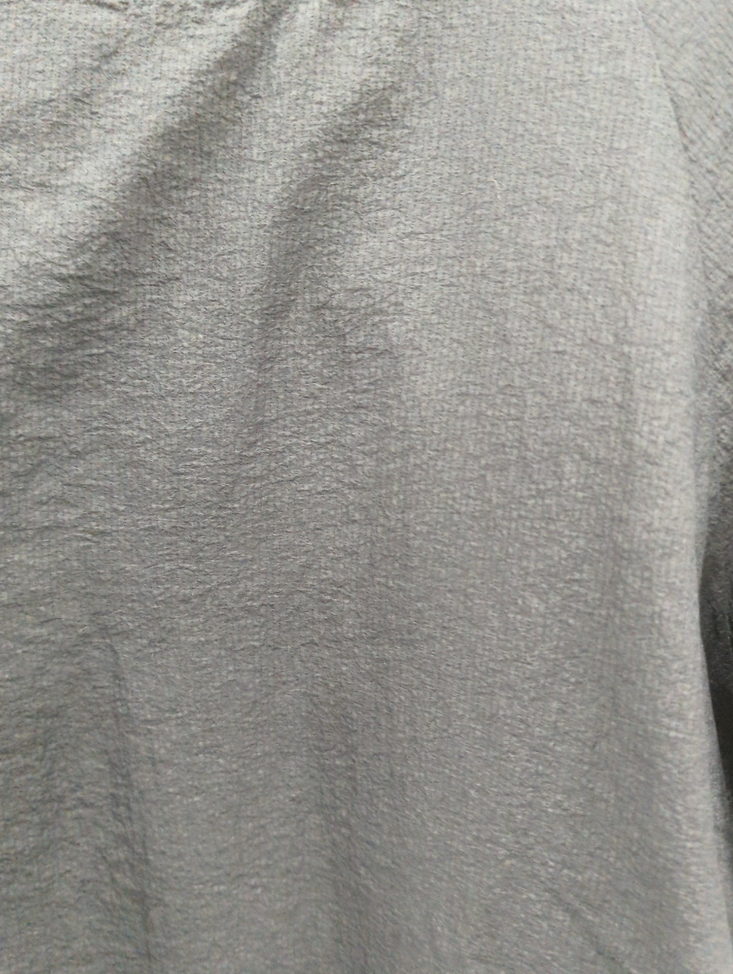NB Grey ウーブン Tシャツ