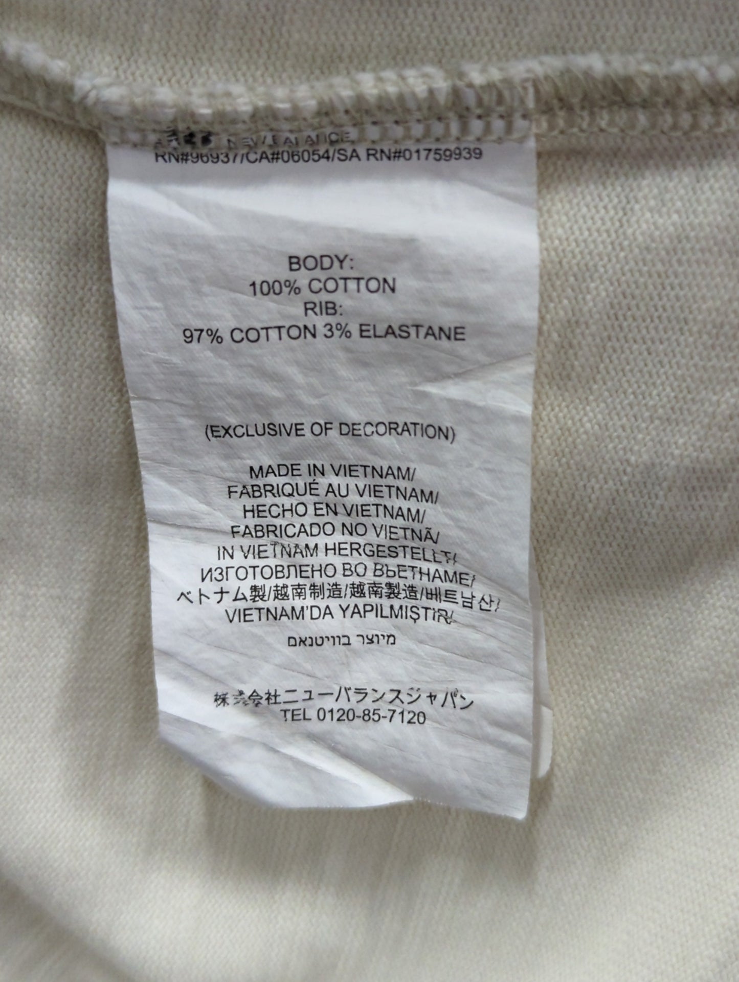 NB GREY ショートスリーブTシャツ