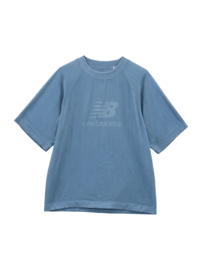 NB Grey ウーブン Tシャツ