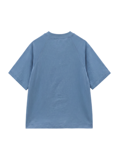 NB Grey ウーブン Tシャツ