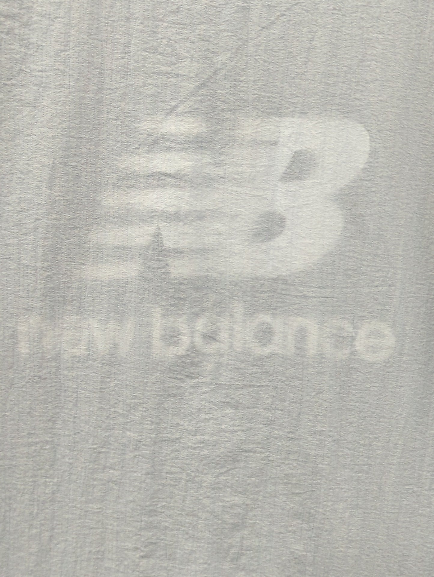 NB Grey ウーブン Tシャツ