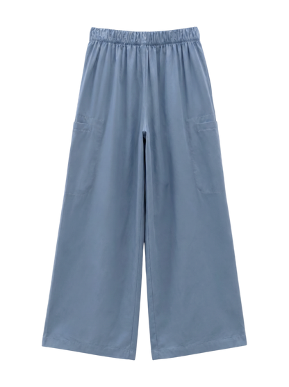 NB GREY ワイドパンツ
