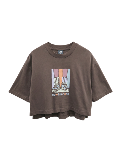 AthleticsグラデーションシューズショートスリーブTシャツ
