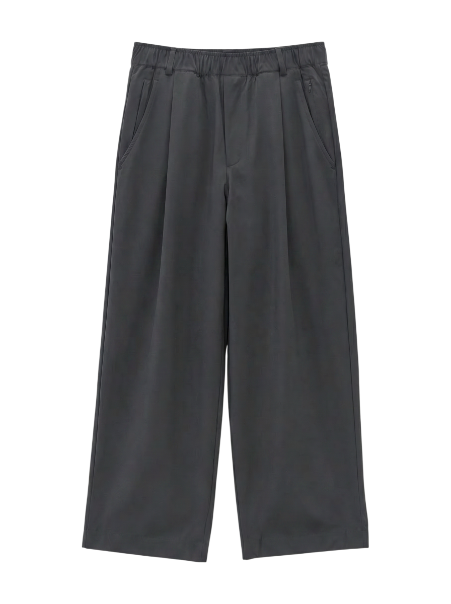 NB GREY ワイドパンツ