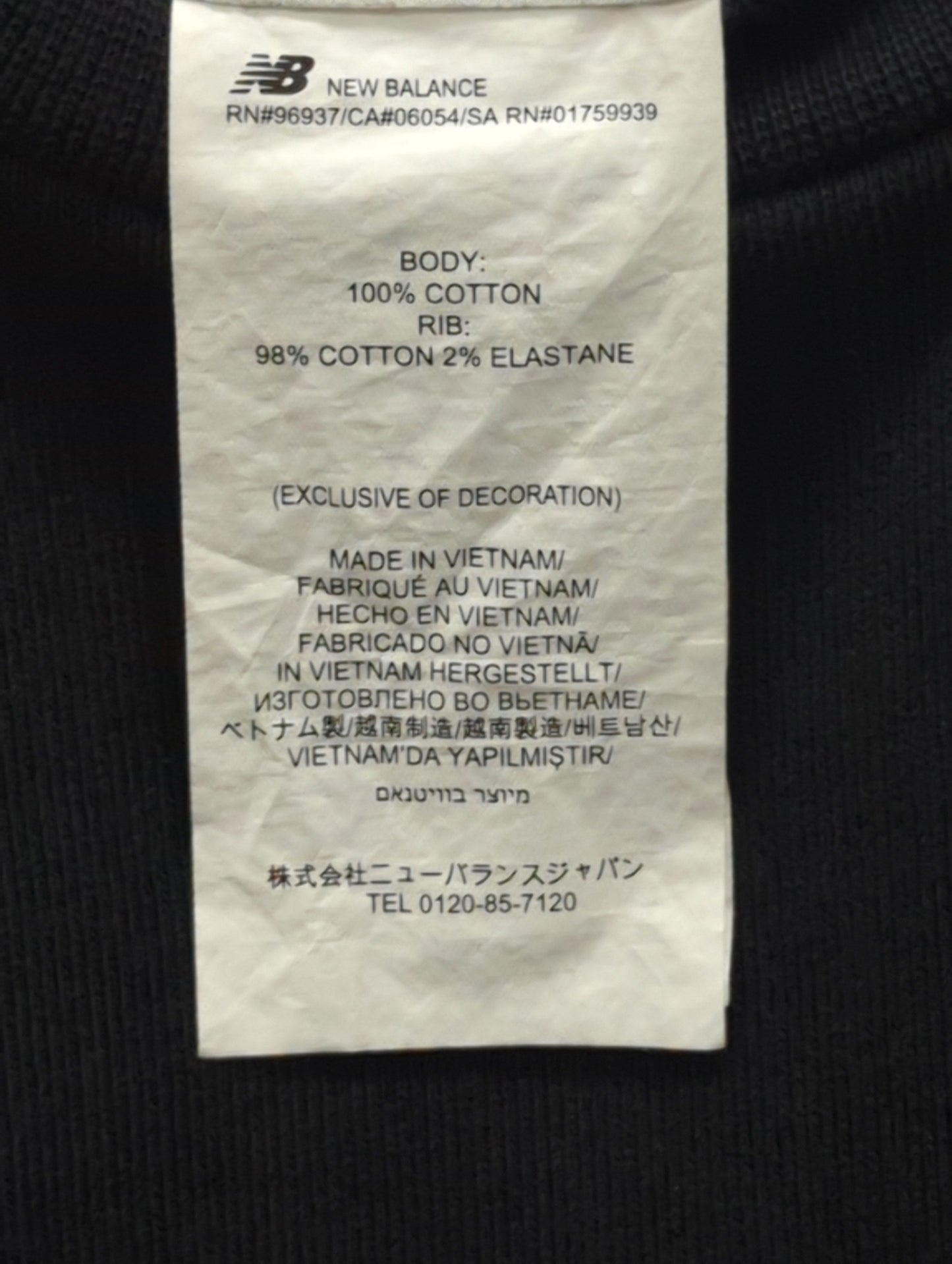 NB Grey クルースウェットシャツ