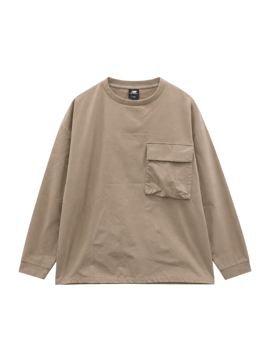 MFO ダブルクロス　ポケットロングスリーブTシャツ
