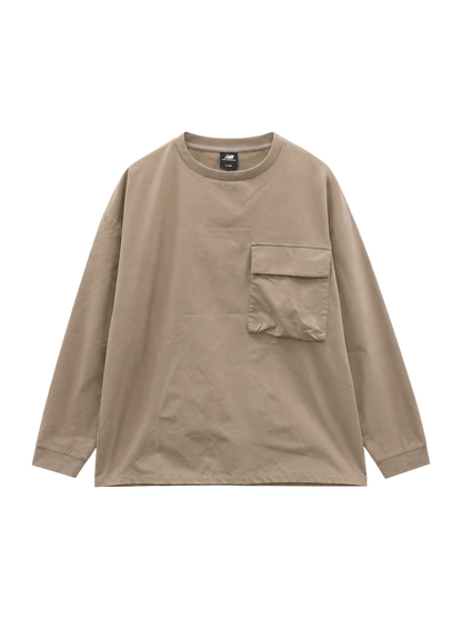 MFO ダブルクロス　ポケットロングスリーブTシャツ