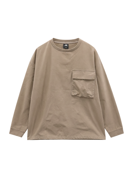 MFO ダブルクロス　ポケットロングスリーブTシャツ