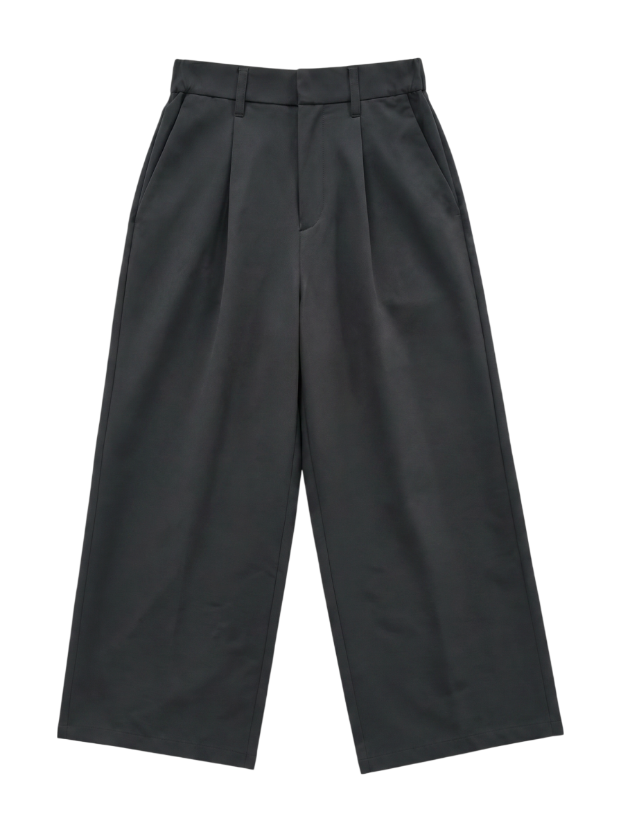 MET24 Tuck Wide Pants