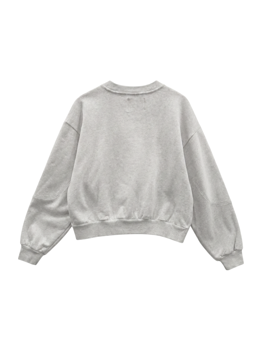 NB Grey クルースウェットシャツ