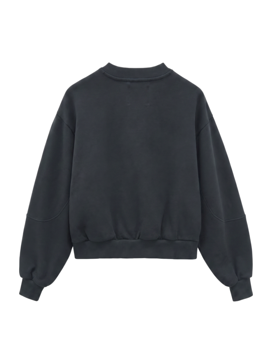 NB Grey クルースウェットシャツ