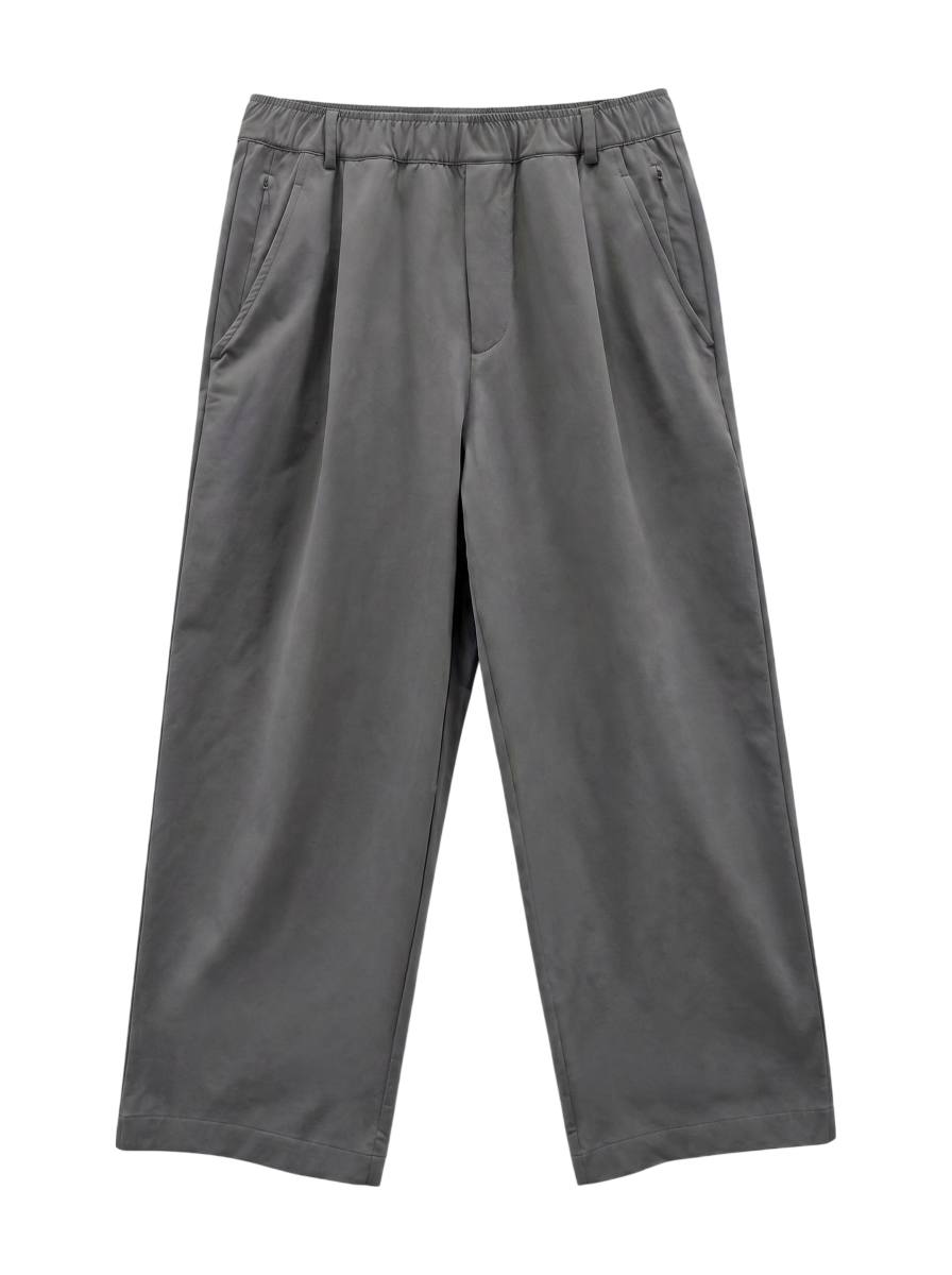 NB GREY ワイド パンツ