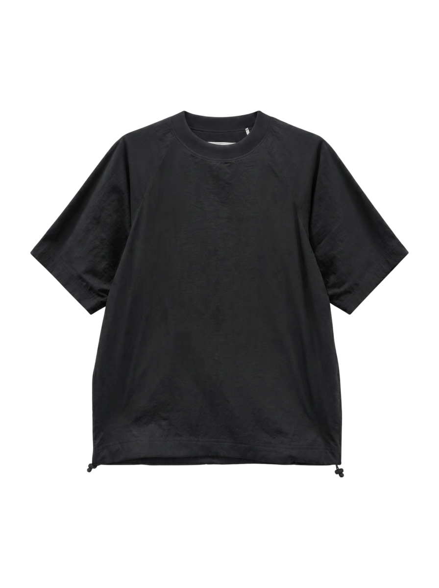 NB Grey ウーブン Tシャツ
