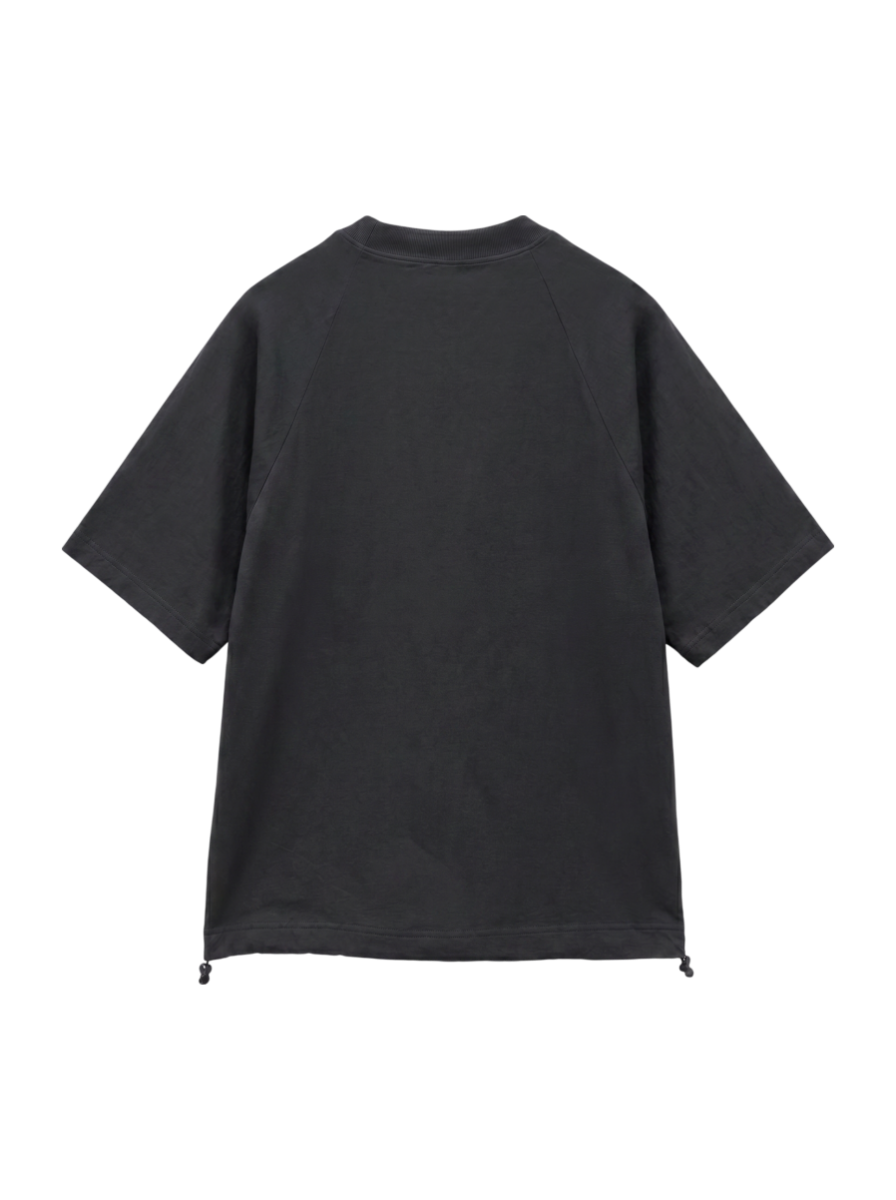 NB Grey ウーブン Tシャツ