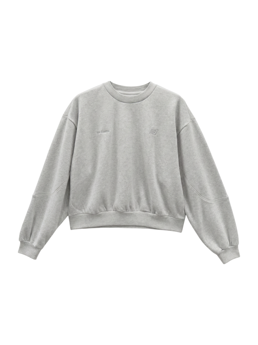 NB Grey クルースウェットシャツ