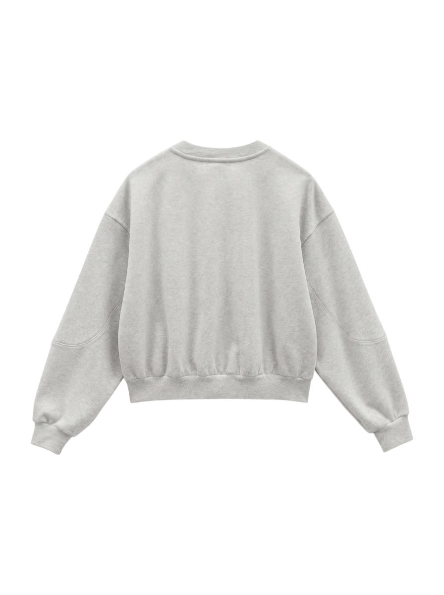 NB Grey クルースウェットシャツ