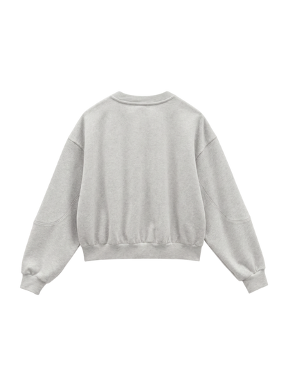 NB Grey クルースウェットシャツ