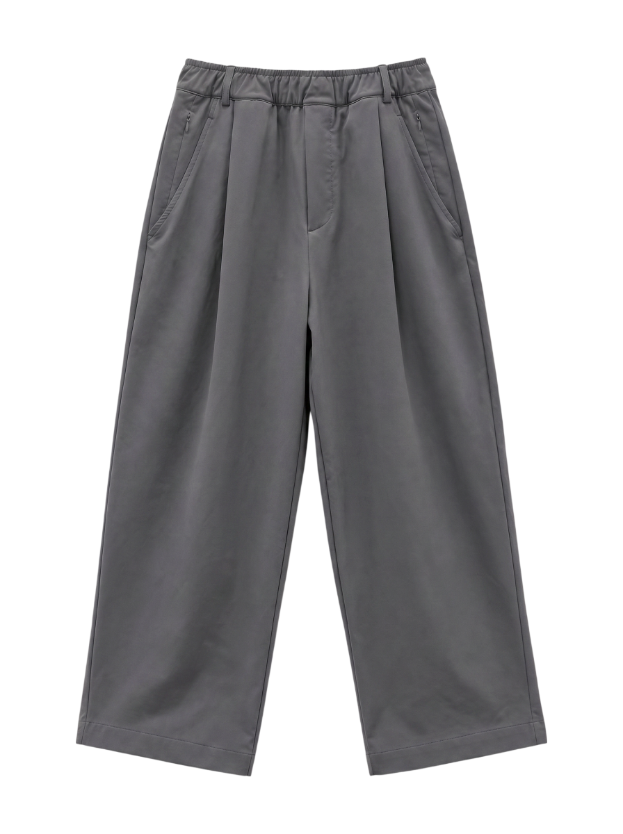NB GREY ワイド パンツ
